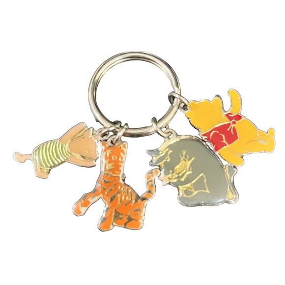 Disney AA Mine Winnie the Pooh & Friends Key Chain Free Shipping - Picture 1 of 4